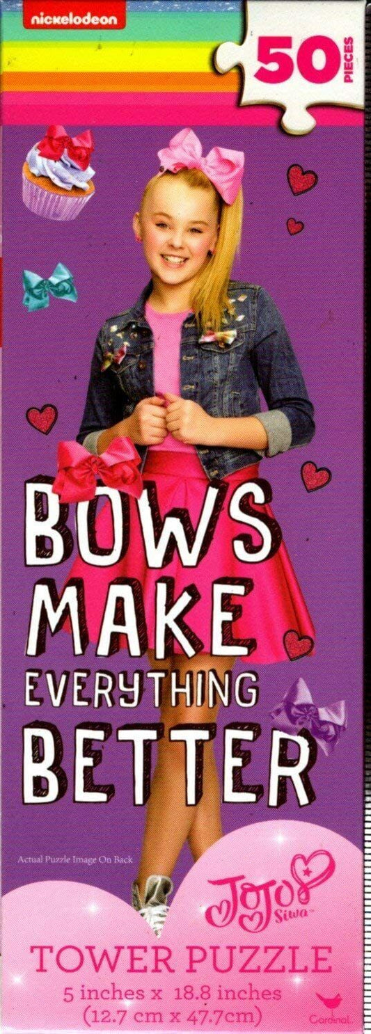 Nickelodeon JoJo Siwa - Bows Make Everythig Better - 50 Tower Jigsaw Puzzle