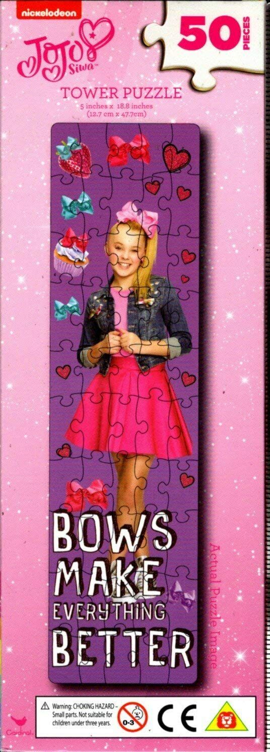Nickelodeon JoJo Siwa - Bows Make Everythig Better - 50 Tower Jigsaw Puzzle