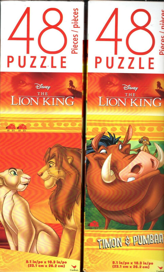 The Lion King - 48 Pieces Jigsaw Puzzle (Set of 2) v4