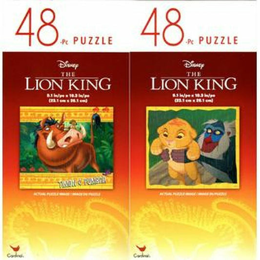 Have one to sell? Sell now The Lion King - 48 Pieces Jigsaw Puzzle - v1 (Set of 2)