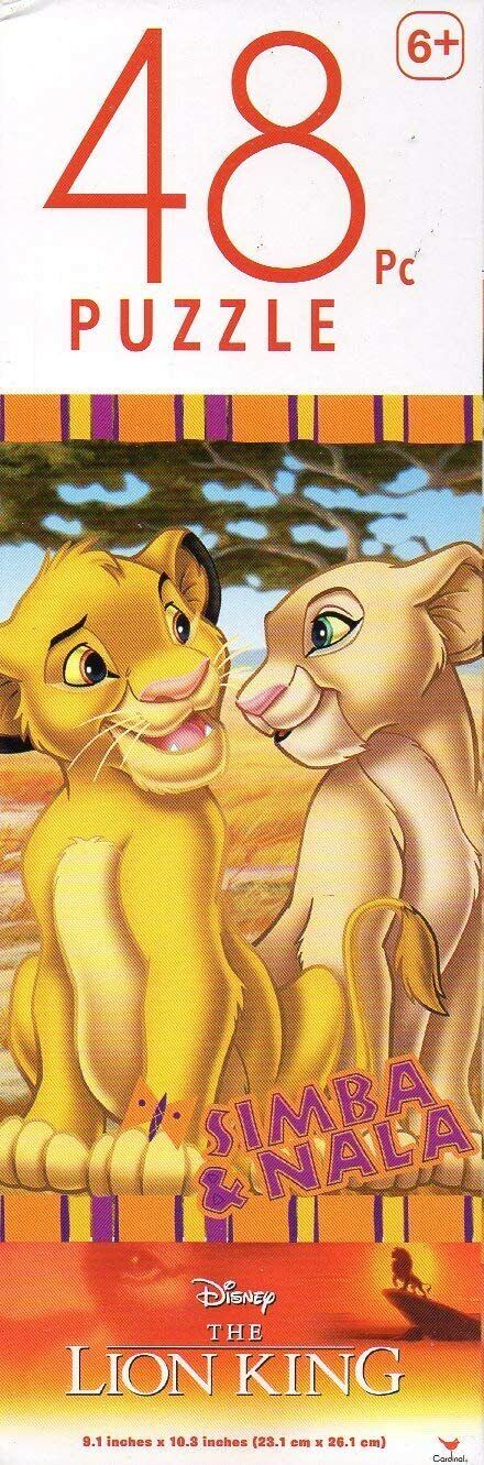 The Lion King Simba & Nala - 48 Pieces Jigsaw Puzzle v4