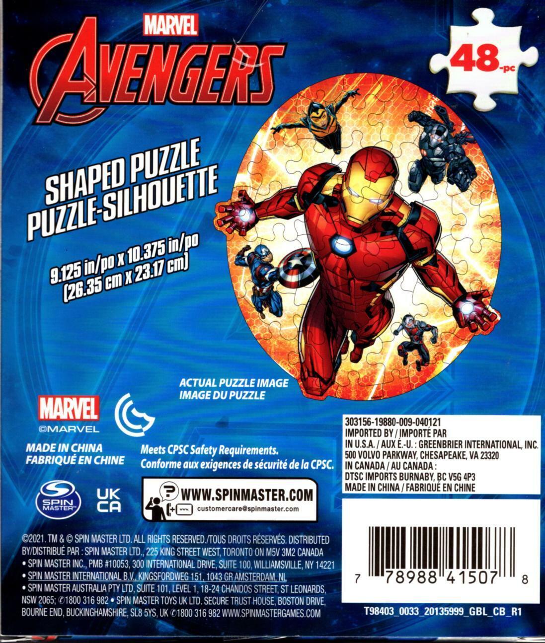 Marvel Avengers - 46 Shaped Puzzle