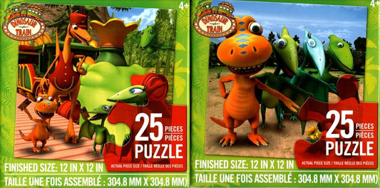 Driamtivity Dinosaur Train - 25 Pieces Jigsaw Puzzle v2 (Set of 2)
