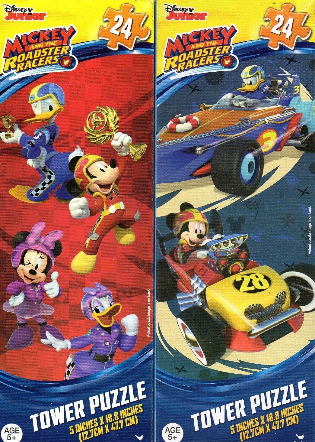 Cardinal Disney Mickey & The Roadster Racers - 24 Puzzle (Set of 2)