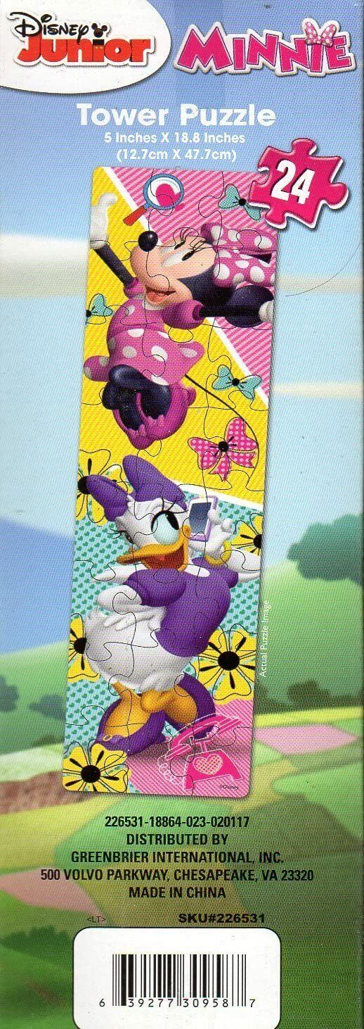 Cardinal Disney Minnie Mouse - 24 Piece Tower Jigsaw Puzzle - v3