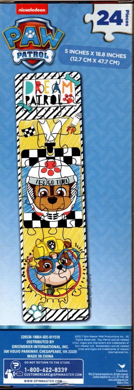 Nickelodeon Paw Patrol - 24 Pieces Tower Jigsaw Puzzle - v2