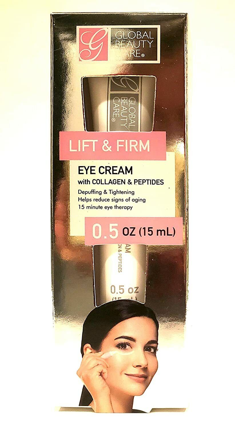LIFT AND FIRM EYE CREAM WITH COLLAGEN AND PEPTIDES (Set of 2 Pack)