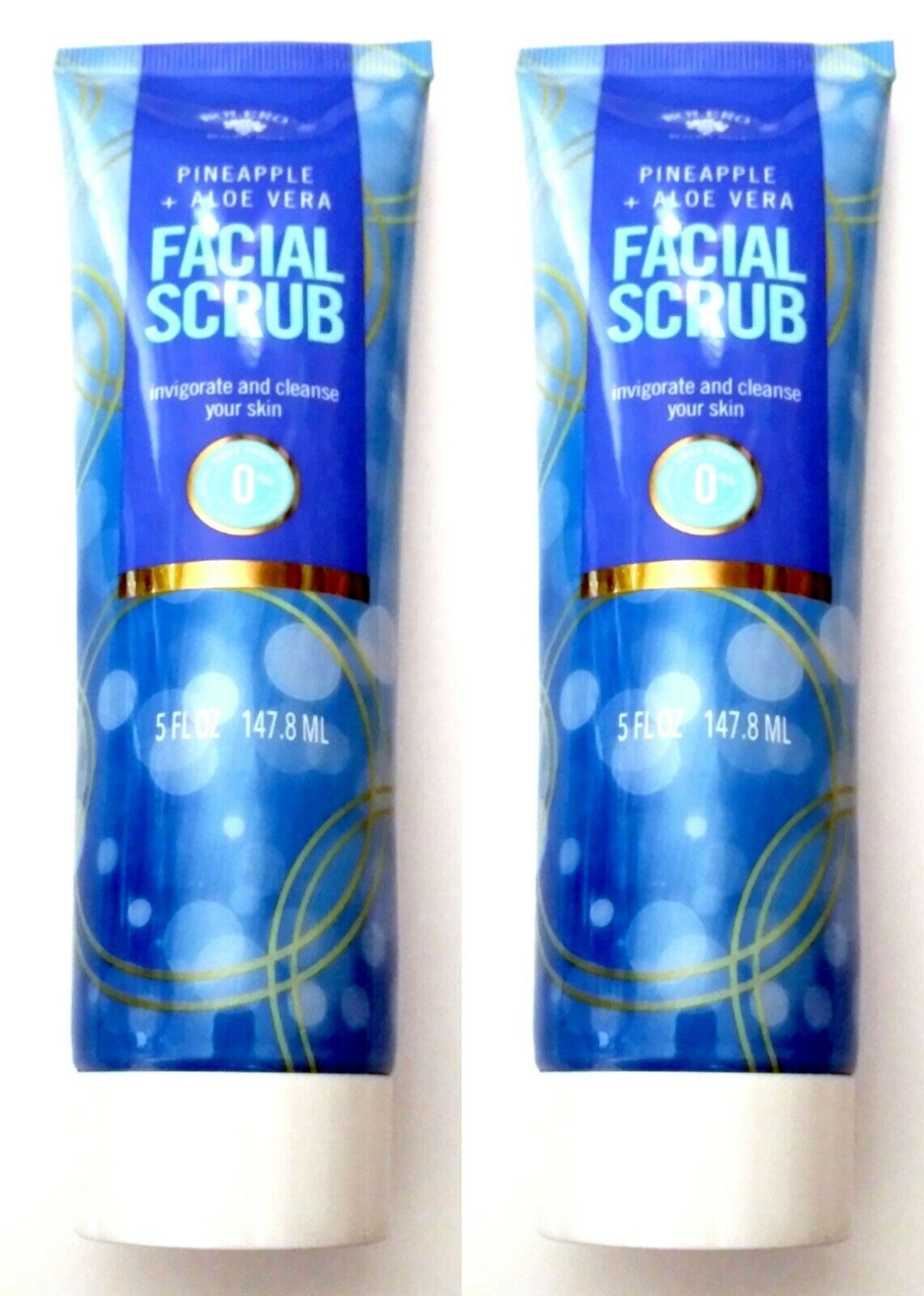 Facial Scrub Pineapple + Aloe Vera (invigorate and Cleanse your Skin) (Set of 2