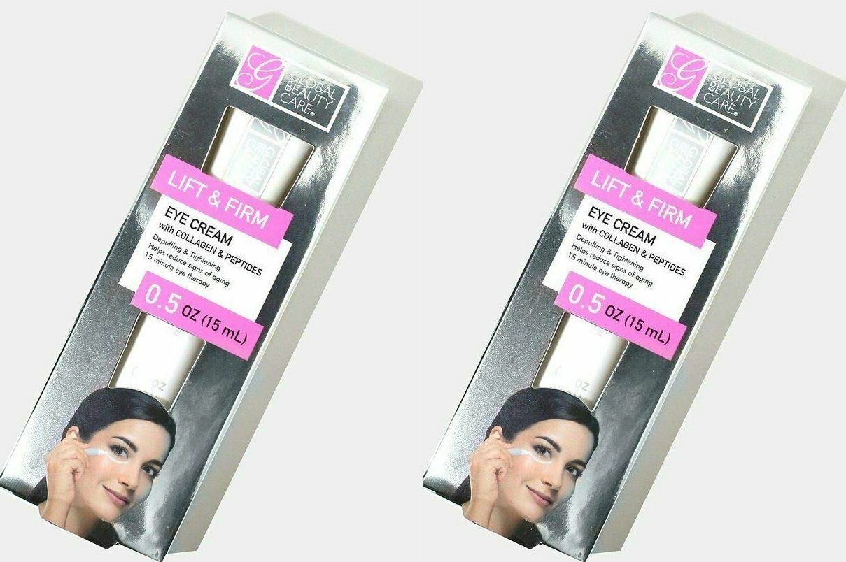 LIFT AND FIRM EYE CREAM WITH COLLAGEN AND PEPTIDES Set of 2