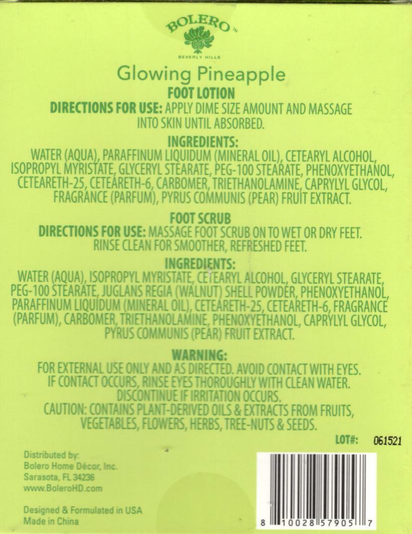Heel to Toe 2 Step Foot Care Sparkling Pear 2 Pack Set Moisturize 2 x 1fl oz.