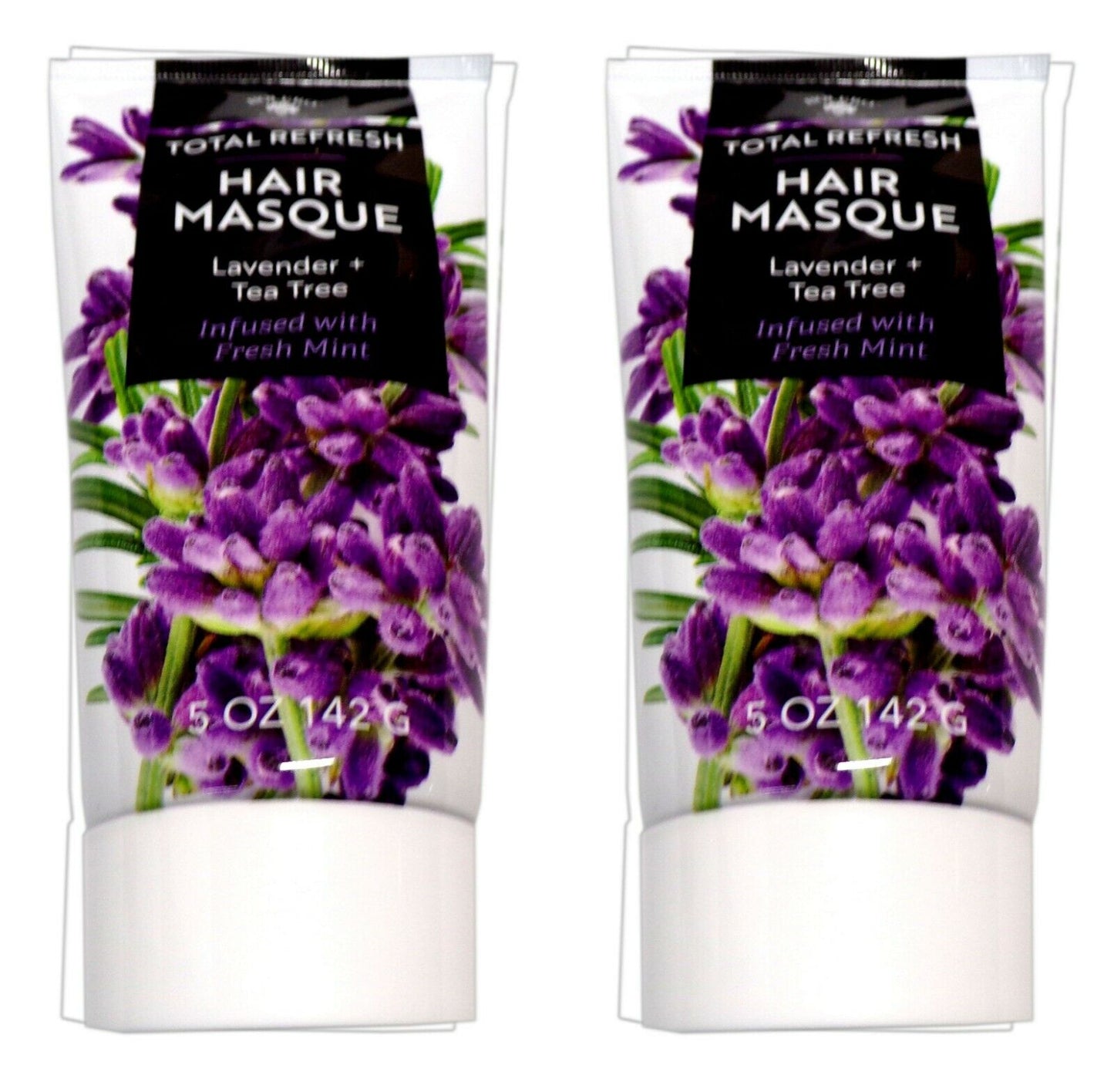 Hair Masque Lavender & Tea Tree Infused with Fresh Mint 5fl oz (142 ml) Set