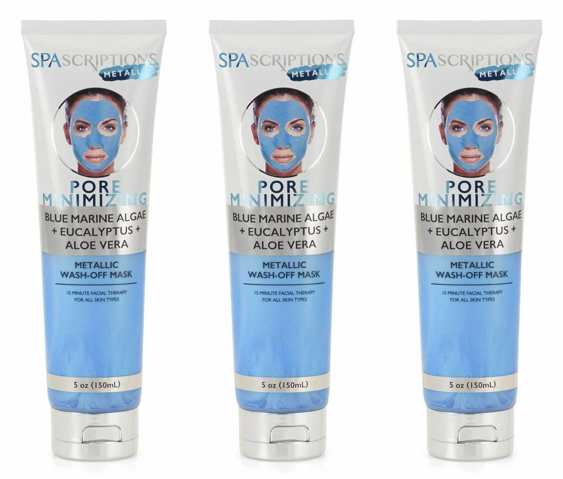 Pore Minimize Metallic Wash-Off Mask - 5 oz (Set of 3)