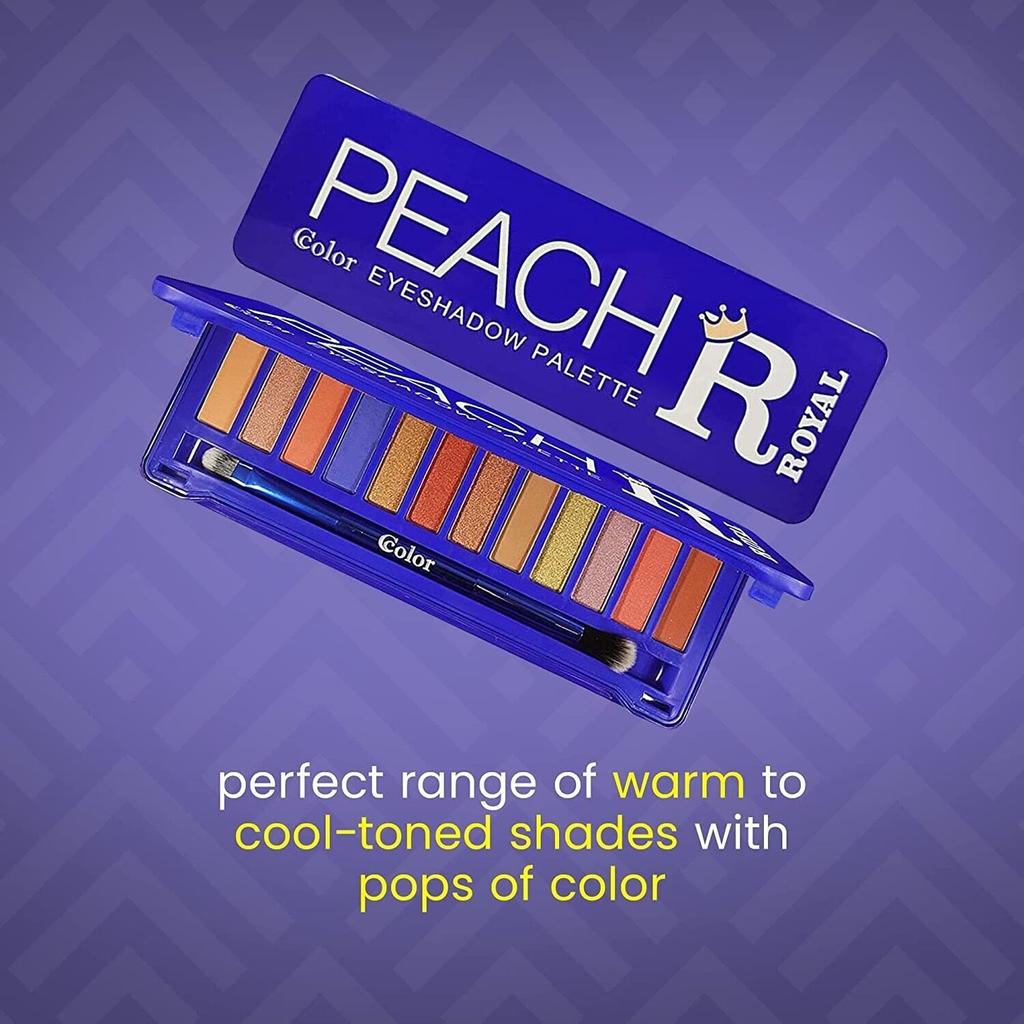 Ccolor Cosmetics - 12-Color Eyeshadow Palette Makeup, Highly Pigmented Eye Set