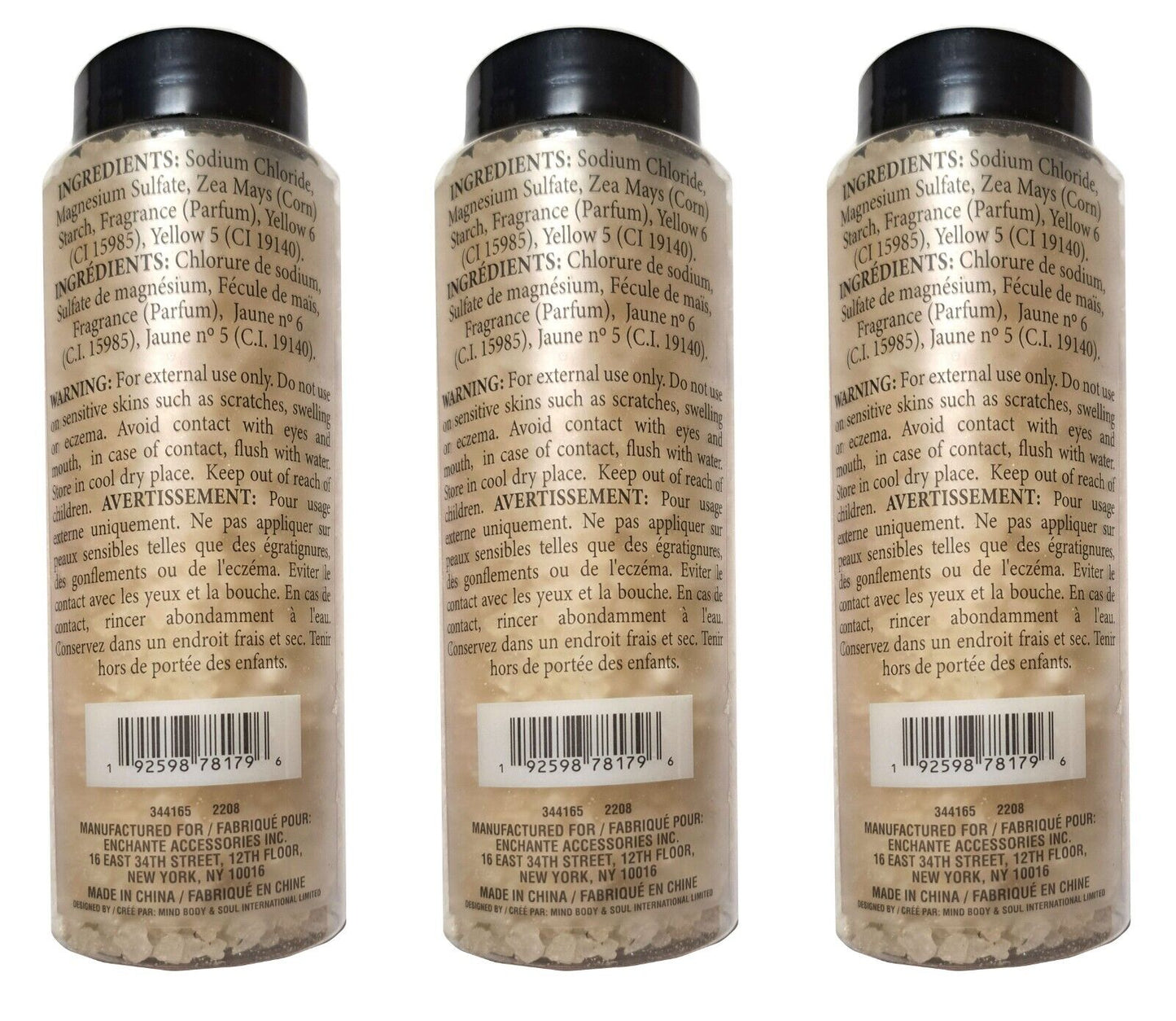 Crystal Waters Harmony Amazing Beauty & Soul Roman Chamomile Bath Salts