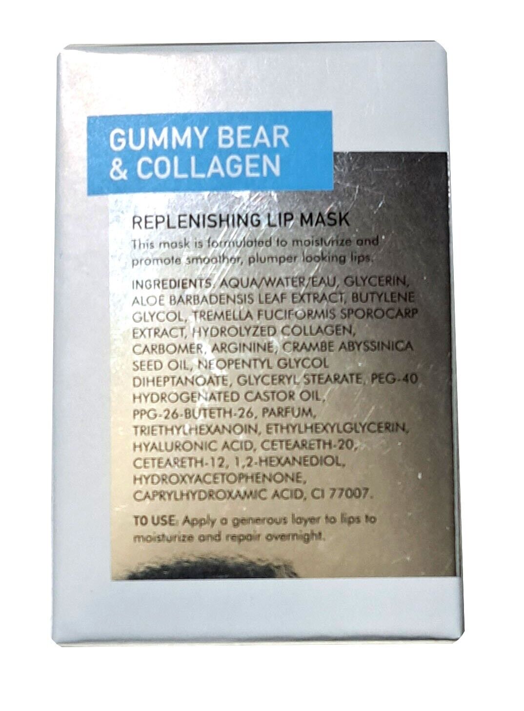 Global Beauty Care Replenishing Lip Mask Gummy Bear & Collagen 1,7oz, 50ml Set