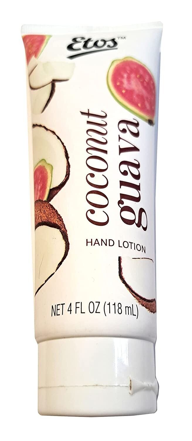 Etos Hand Lotion Coconut & Guava 4fl oz, 118,29ml (Set of 2)