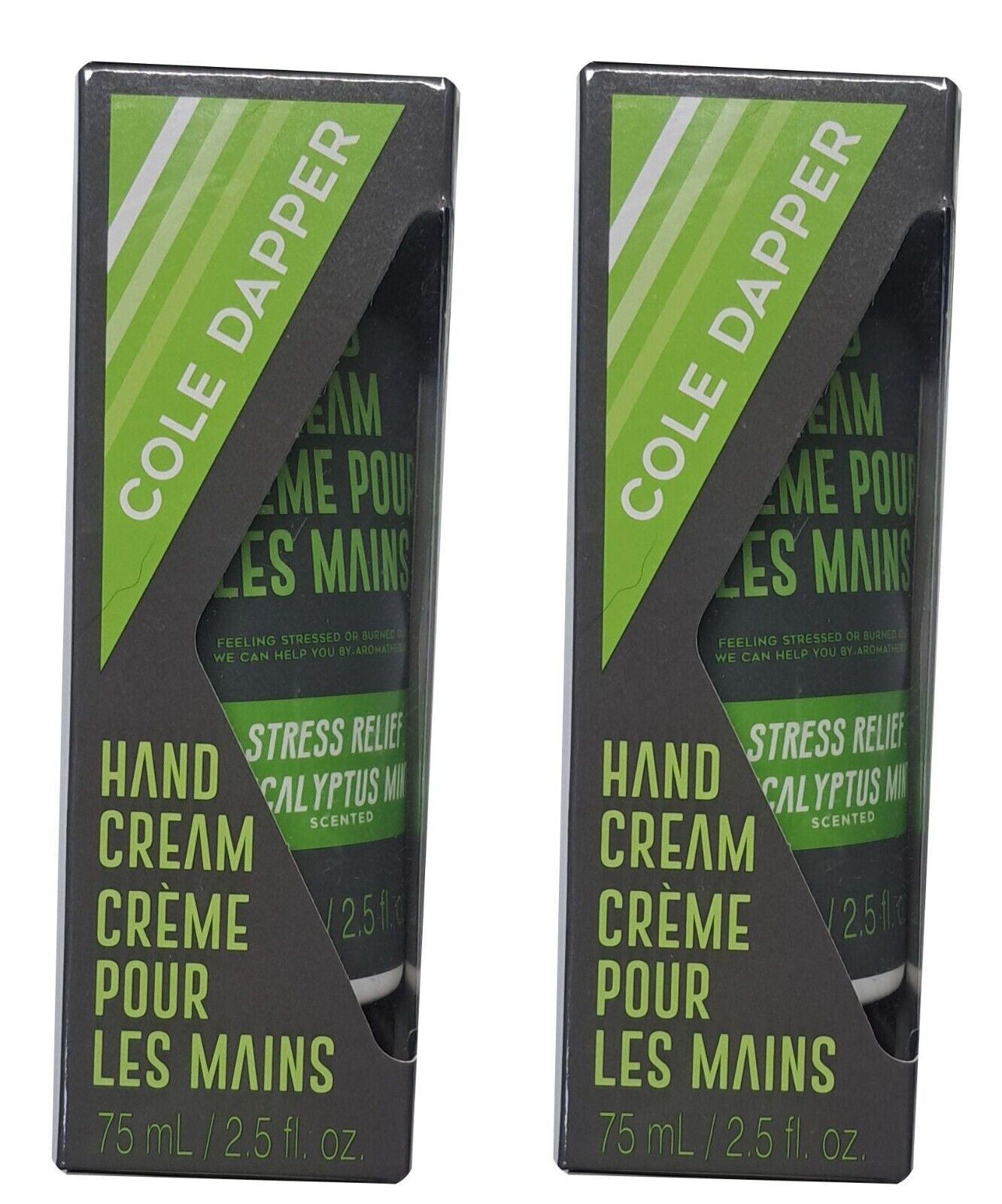 Hand Cream - Stress Relief Eucalyptus Mint 2.5fl.oz (Set of 2 Pack)