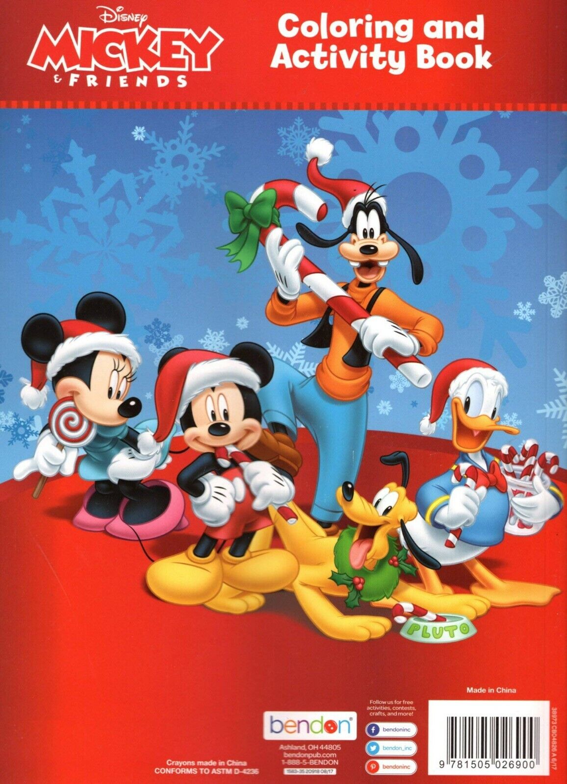 Disney Mickey Friends - Coloring & Activity Book - Includes Stickers v2