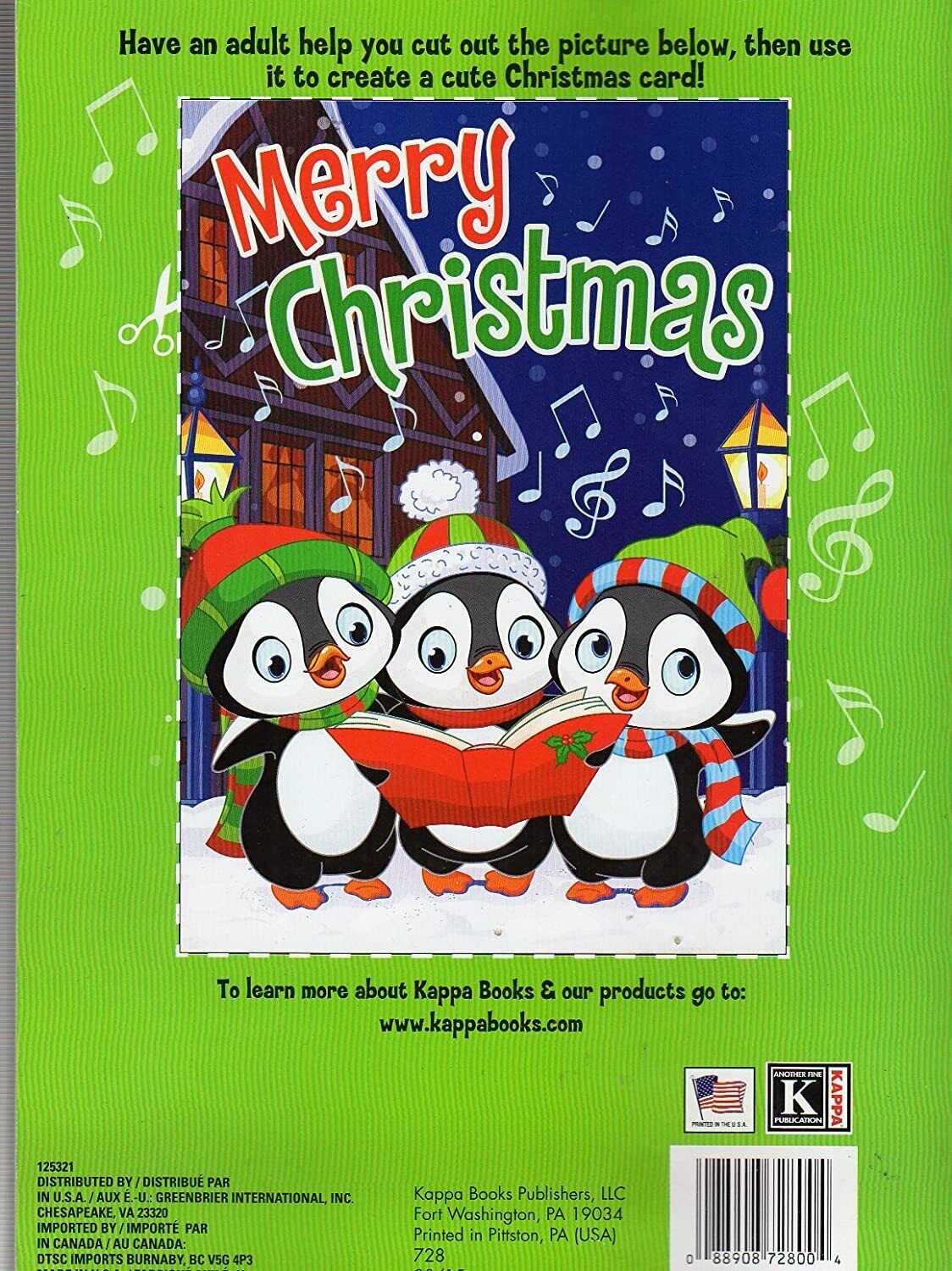 Christmas Carols Jumbo Coloring & Activity Book
