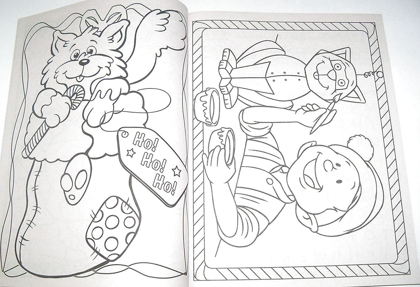 Happy Holidays 160 Page Giant Coloring and Activity Book ~ Christmas Edition