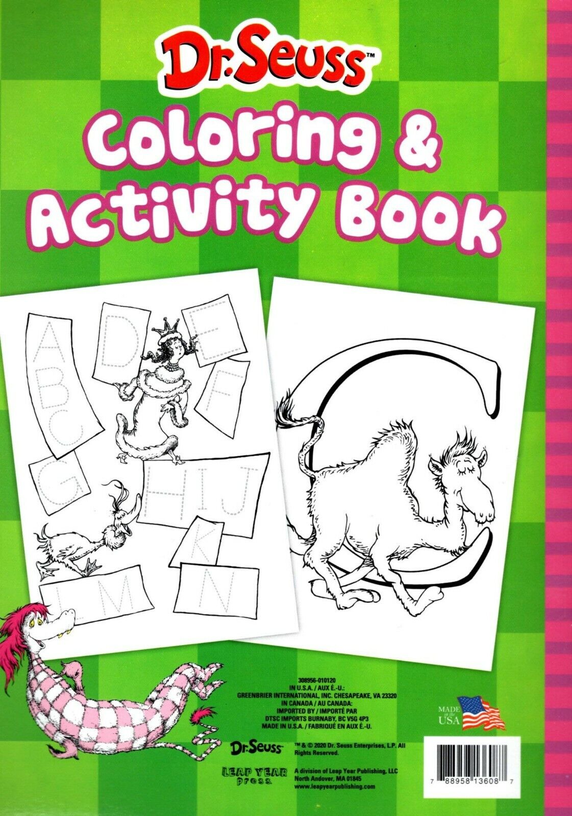 Dr. Seuss Coloring & Activity Book - A.B.C.