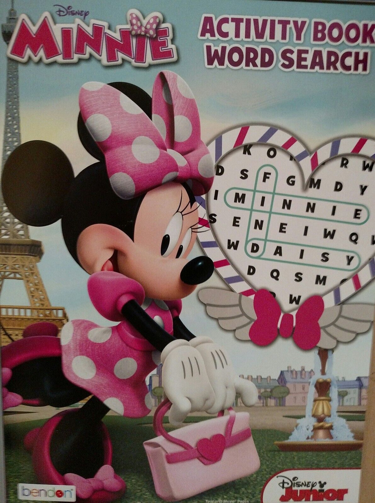 Disney World Search Puzzles and Coloring Book - (Set of 4) Assorted