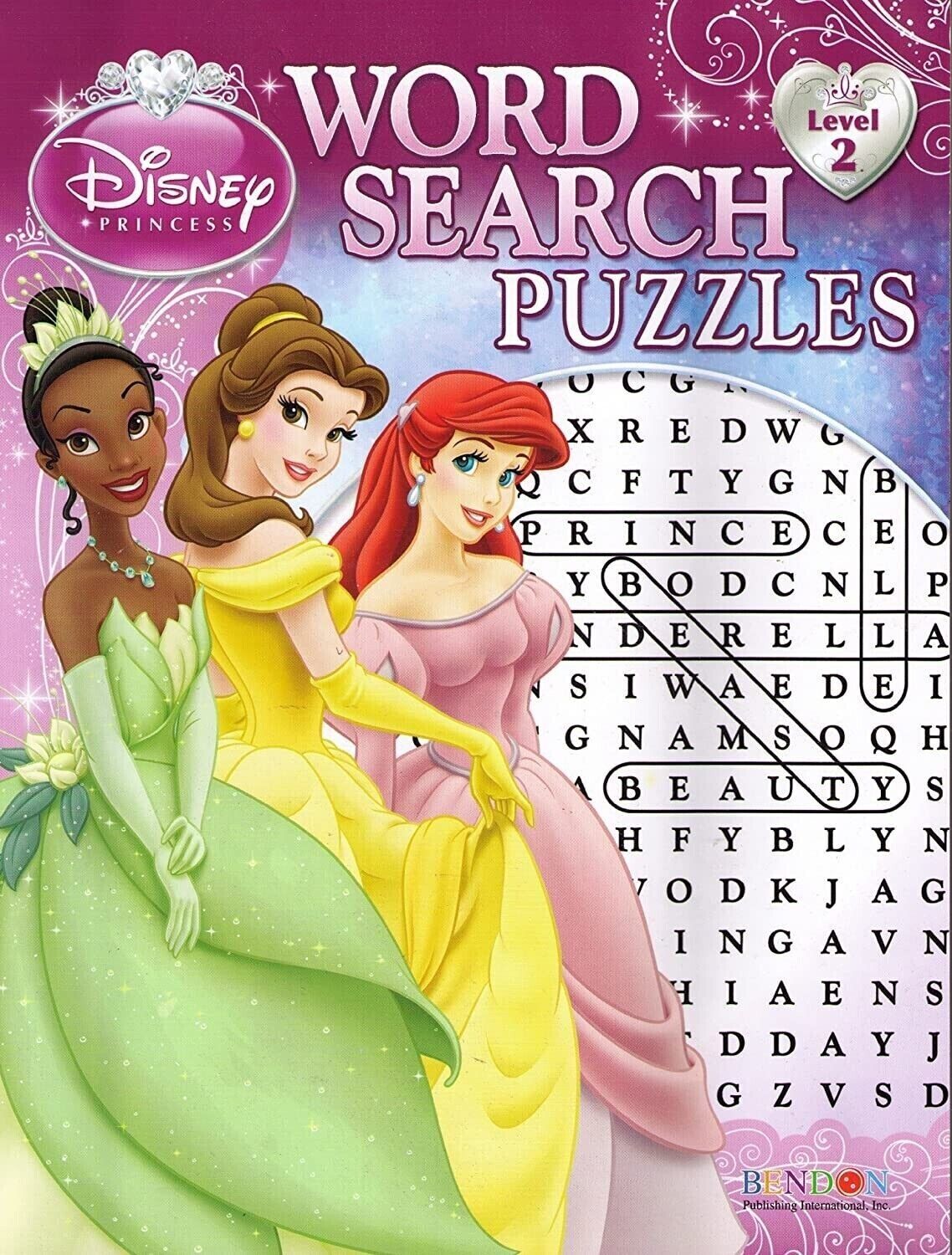Disney World Search Puzzles and Coloring Book - (Set of 4) Assorted
