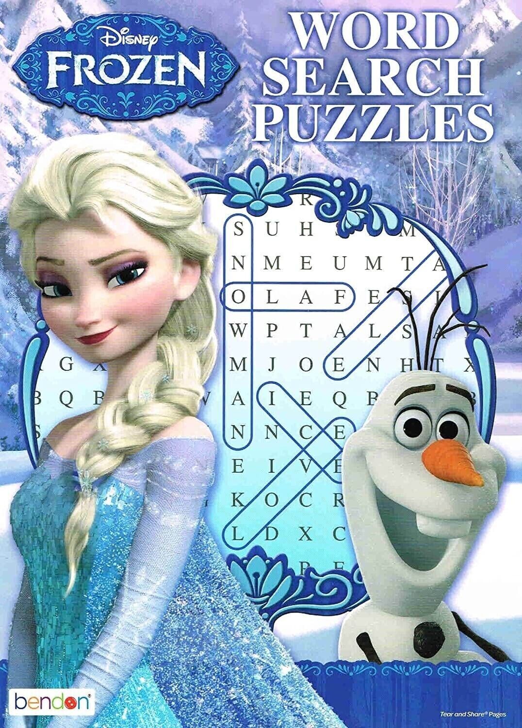 Disney World Search Puzzles and Coloring Book - (Set of 4) Assorted