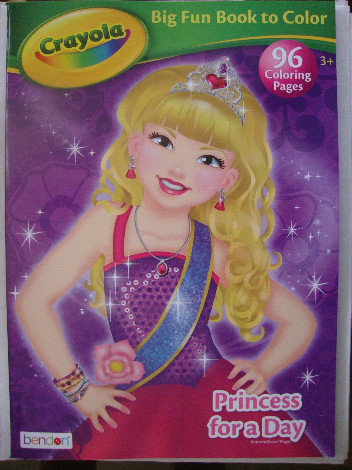 Crayola Big Fun Book to Color ~ Princess for a Day