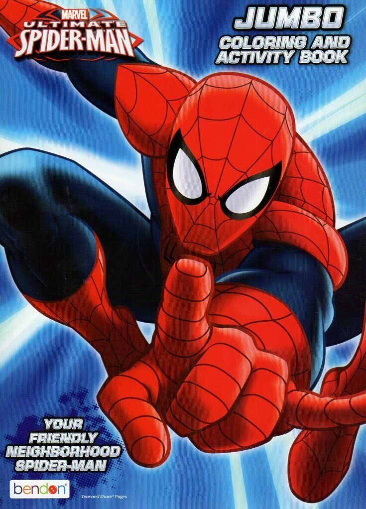 Marvel (2 Pack) The Amazing Spiderman 2 Giant Coloring & Activity Book