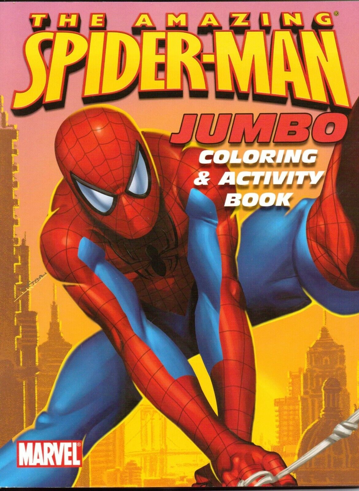 Marvel (2 Pack) The Amazing Spiderman 2 Giant Coloring & Activity Book