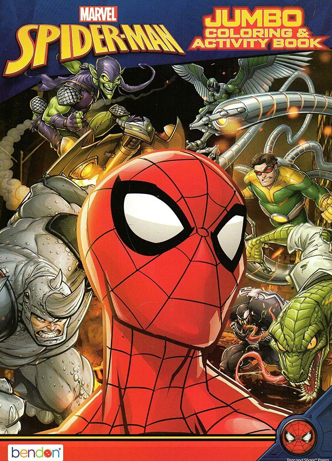 Marvel (2 Pack) The Amazing Spiderman 2 Giant Coloring & Activity Book