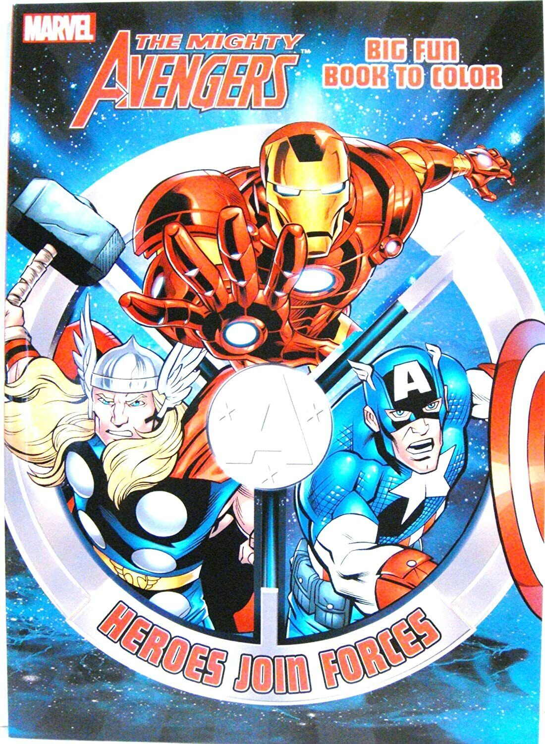 THE MIGHTY AVENGERS Coloring Book (A) by Dalmatian Press