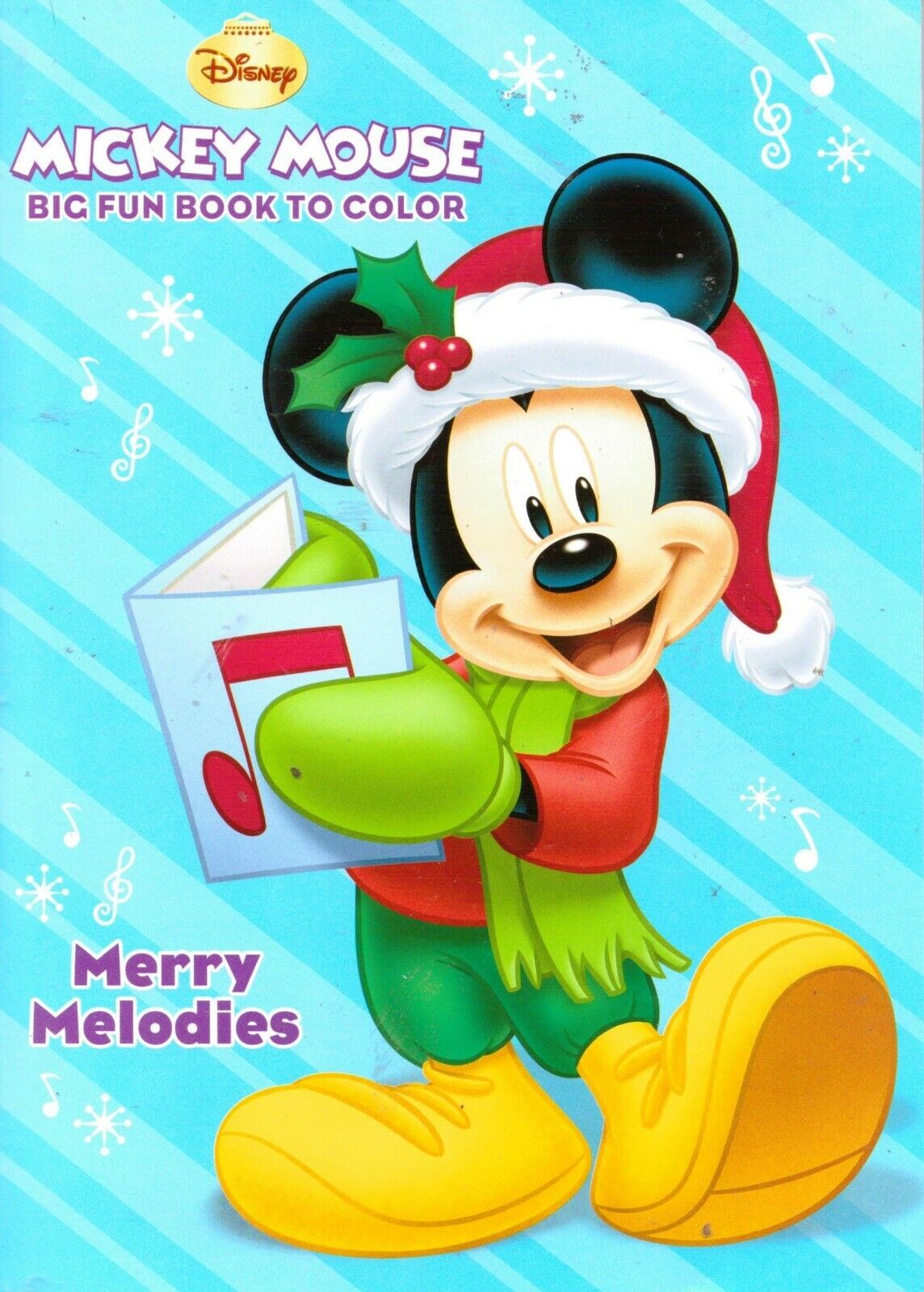 Mickey Mouse Big Fun Book to Color ~ Merry Melodies