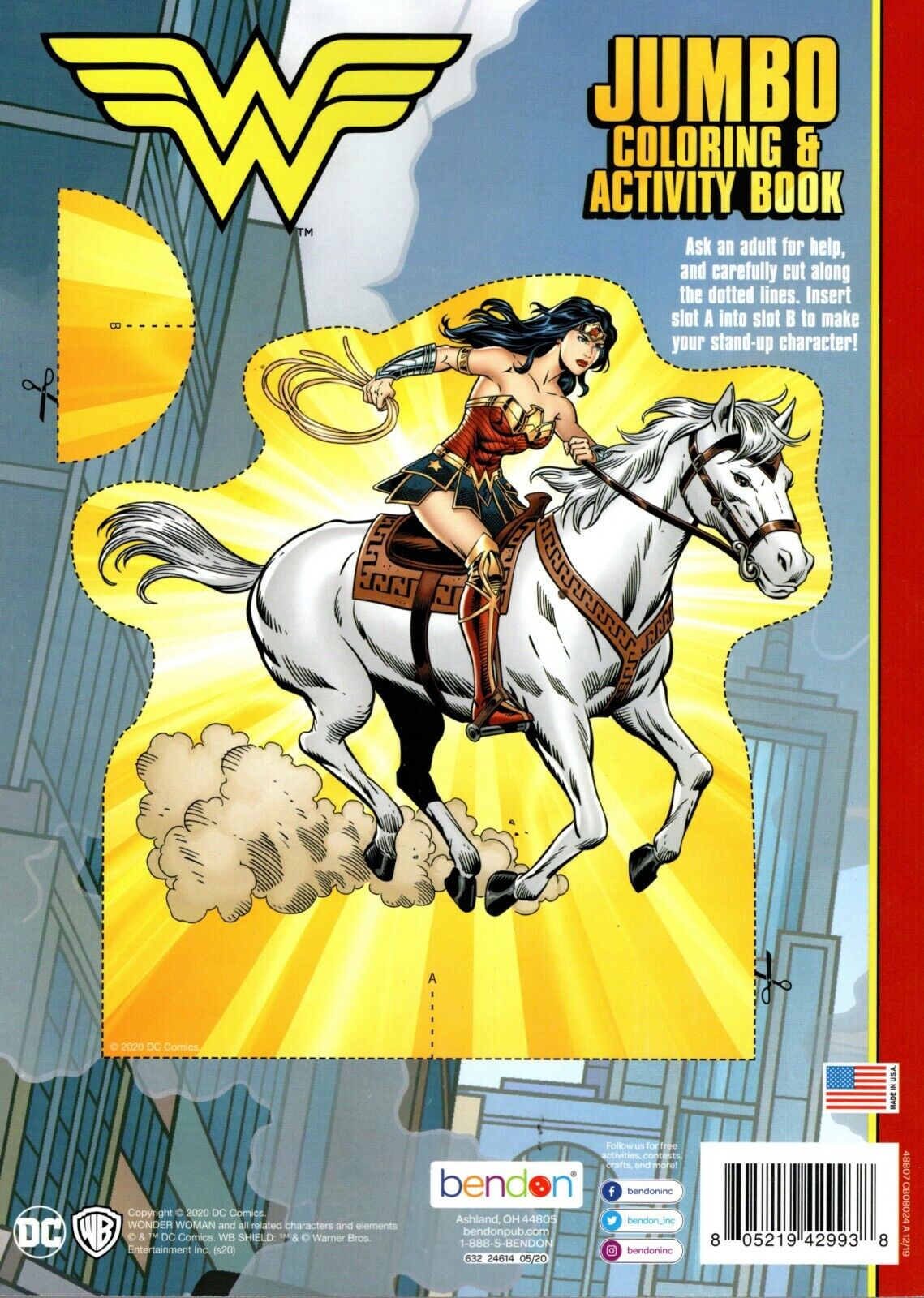 Wonder Women - Jumbo Coloring & Activity Book v1