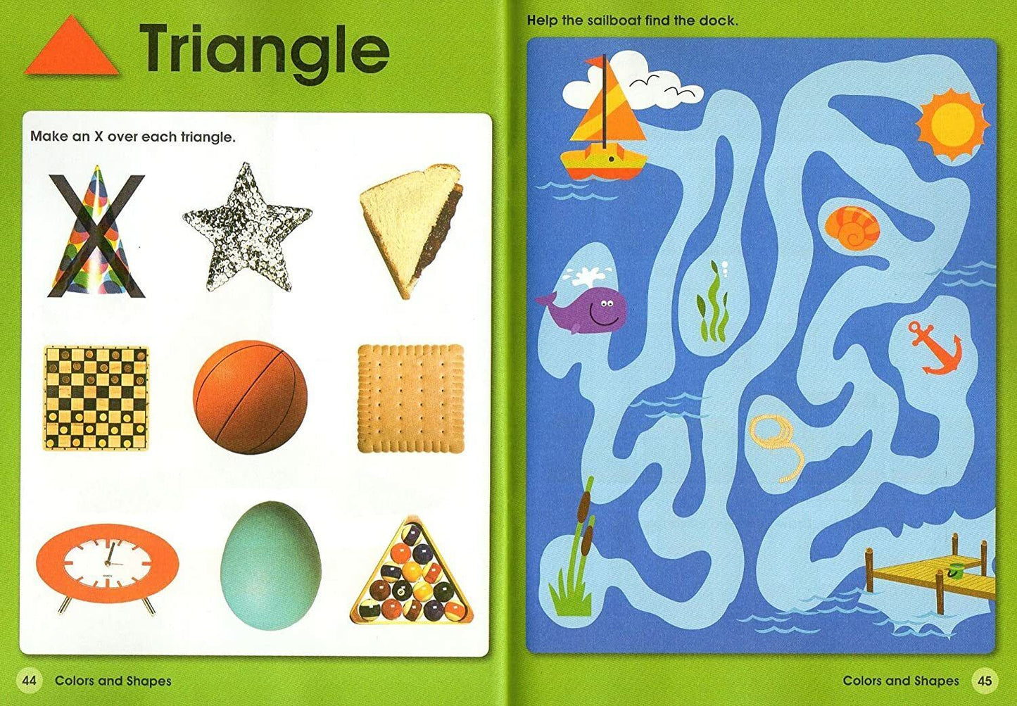 Homework Helper Educational Workbooks - Kindergarten - Colors & Shapes - v2