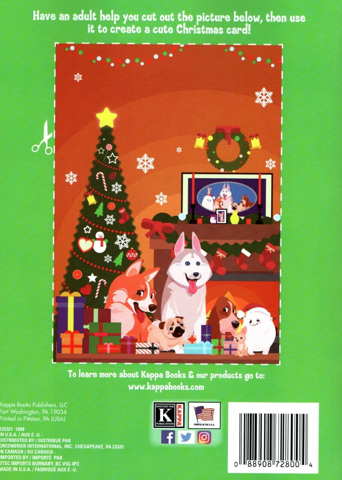 Christmas Edition Holiday Jumbo Coloring Book ~ A Very Puppy Christmas