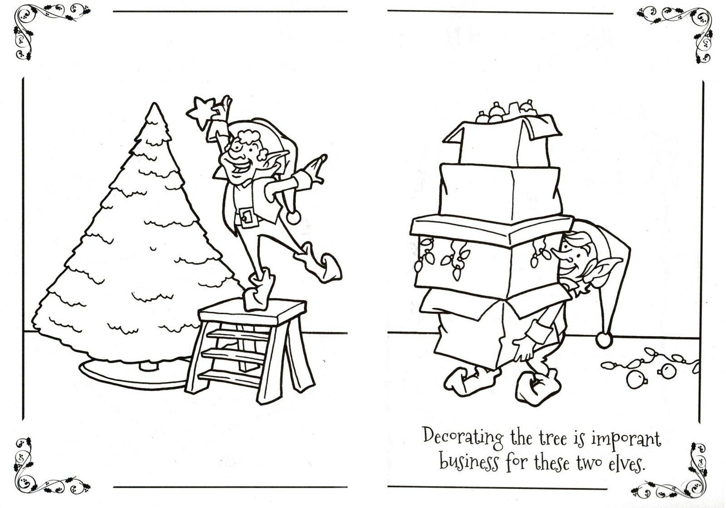 Christmas Edition Holiday Jumbo Coloring and Activity Book ~ Penguin Presents
