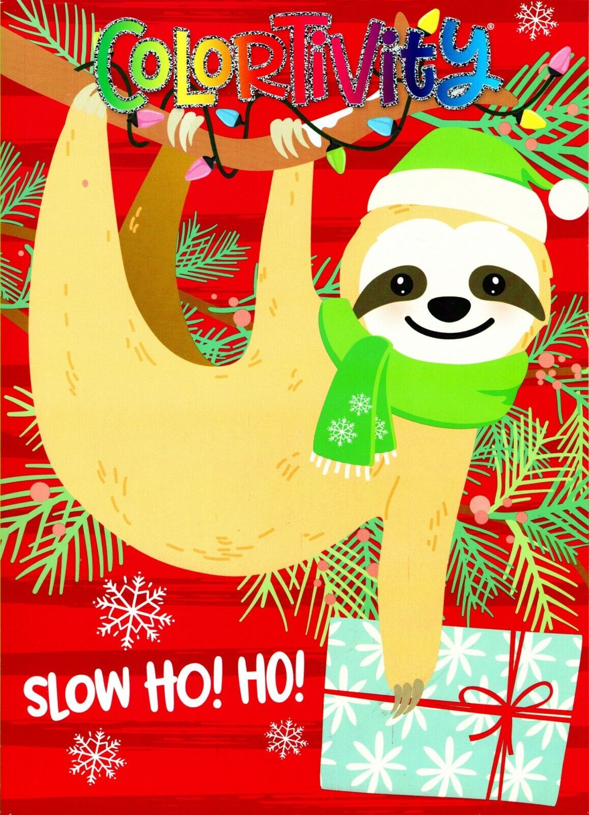 Christmas Holiday - Coloring and Activity Book ~ Slow Ho! Ho!