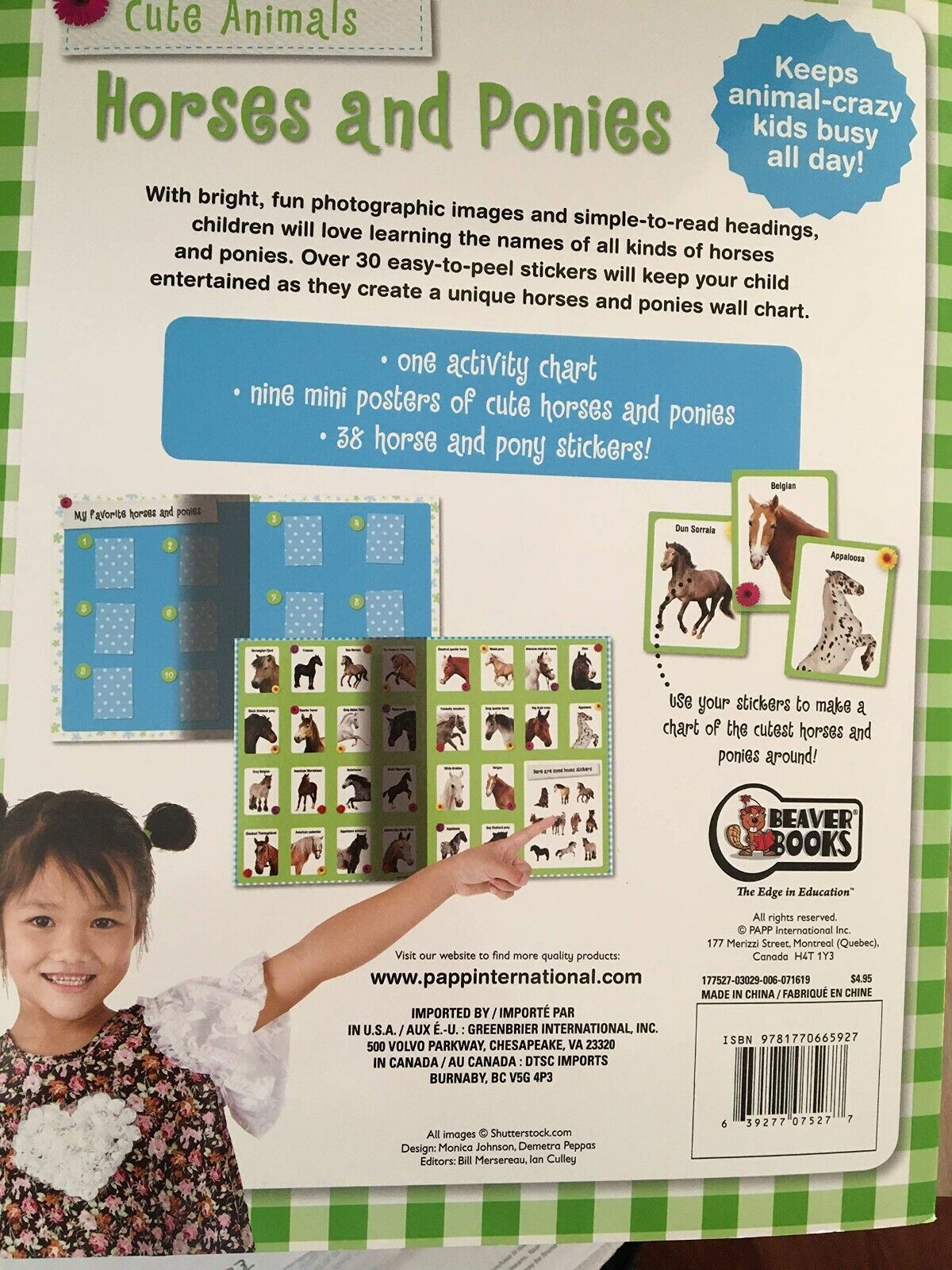 Horses and Ponies - Cute Animals - Over 30 Fun Stickers