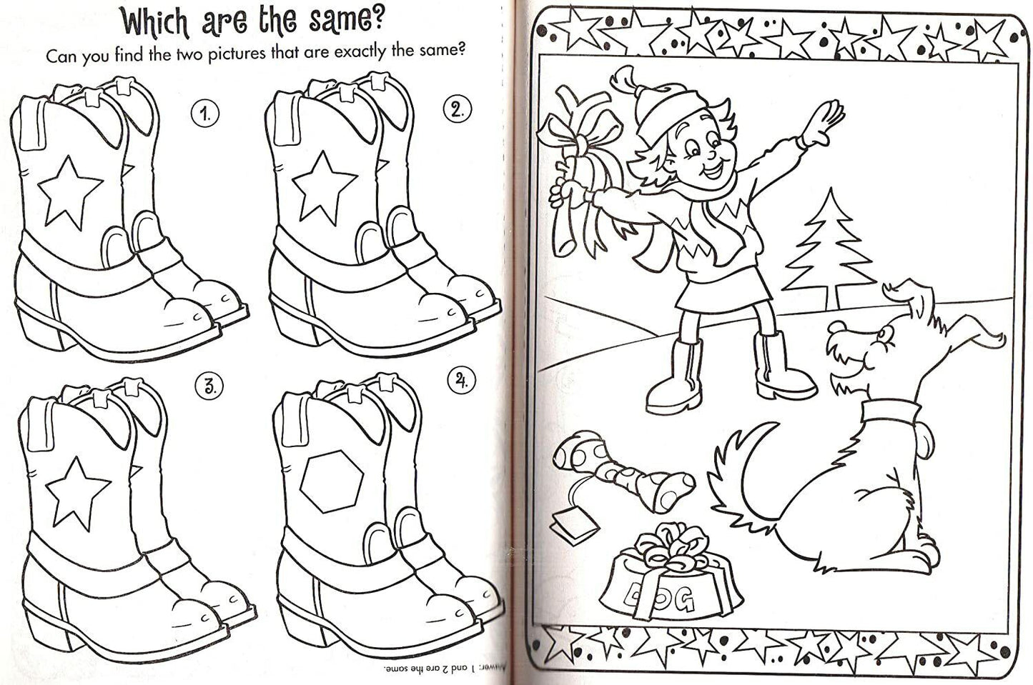Christmas Edition Giant Coloring and Activity Book 160 Page ~ Christmas Winter