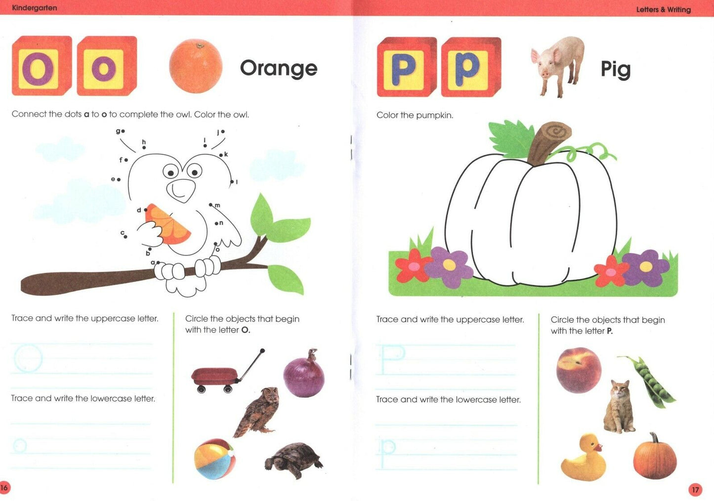 Workbooks Numbers & Counting, Colors & Shapes, Letters & Writing, First Words