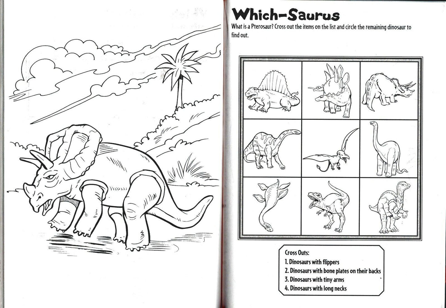 Coloring & Activity Book - Dinosaurs (Set of 2 Books) v2