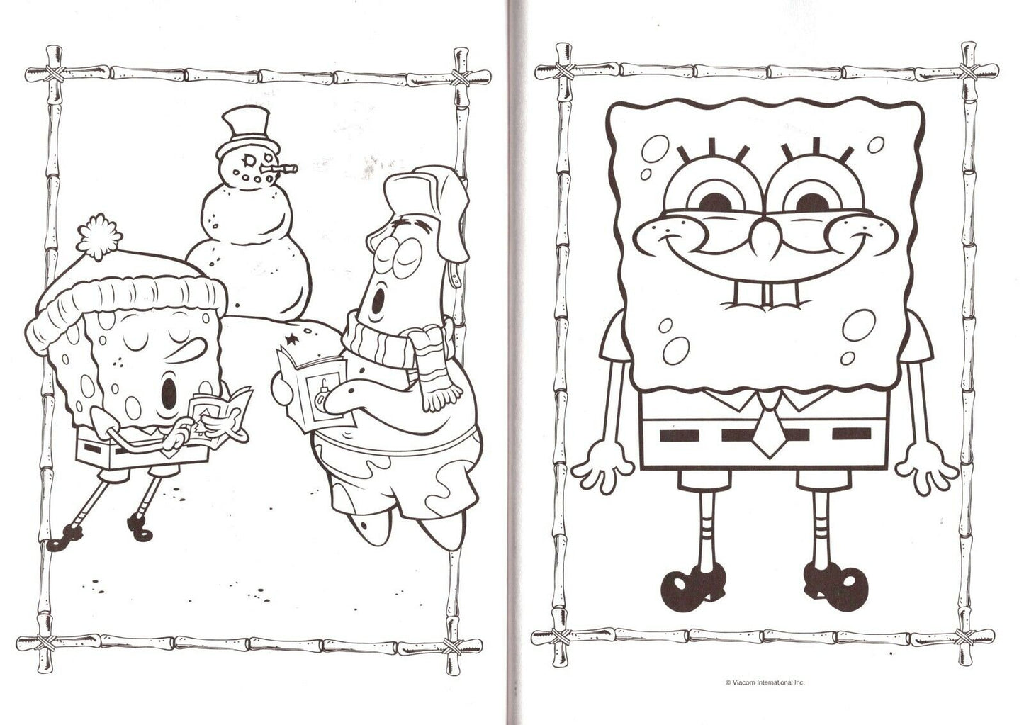 SpongeBob - Christmas Edition Holiday - Jumbo Coloring & Activity Book