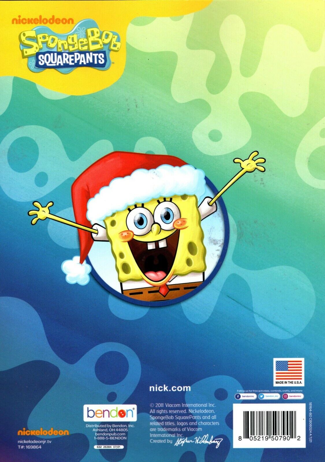 SpongeBob - Christmas Edition Holiday - Jumbo Coloring & Activity Book