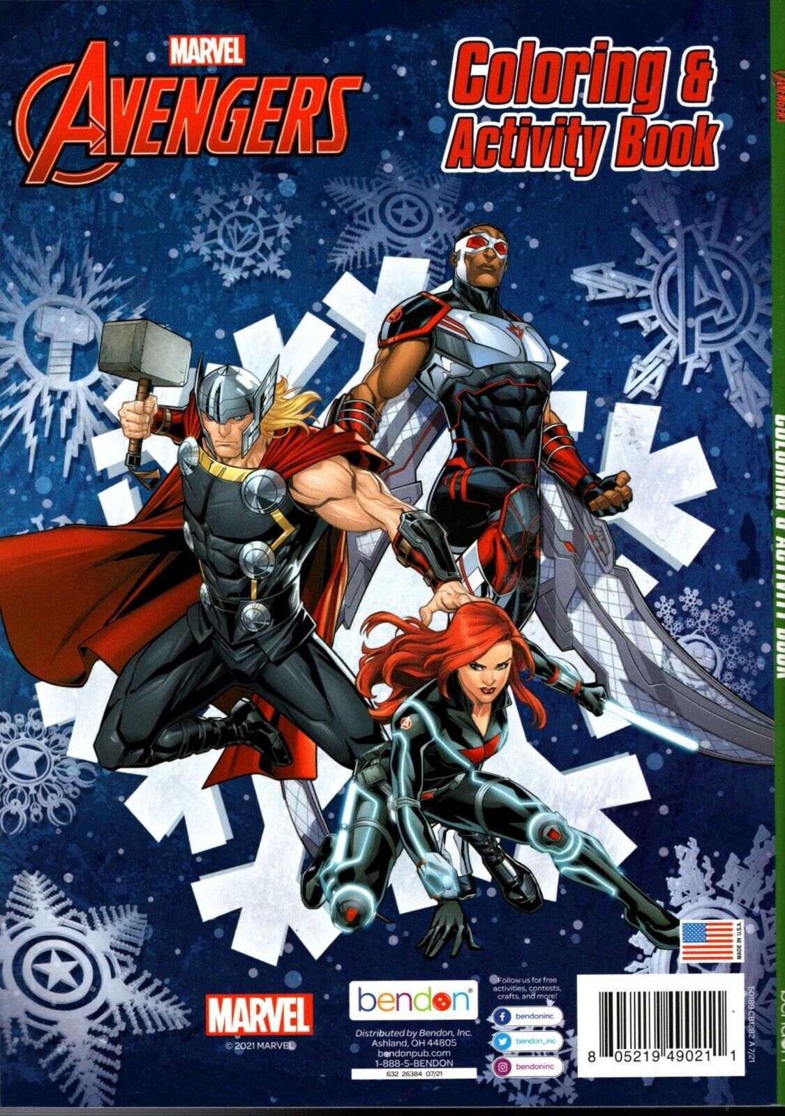 Marvel Avengers - Edition Holiday - Coloring & Activity Book + Award Stickers