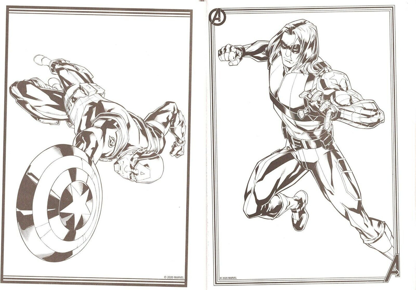 Marvel Avengers - Edition Holiday - Coloring & Activity Book + Award Stickers