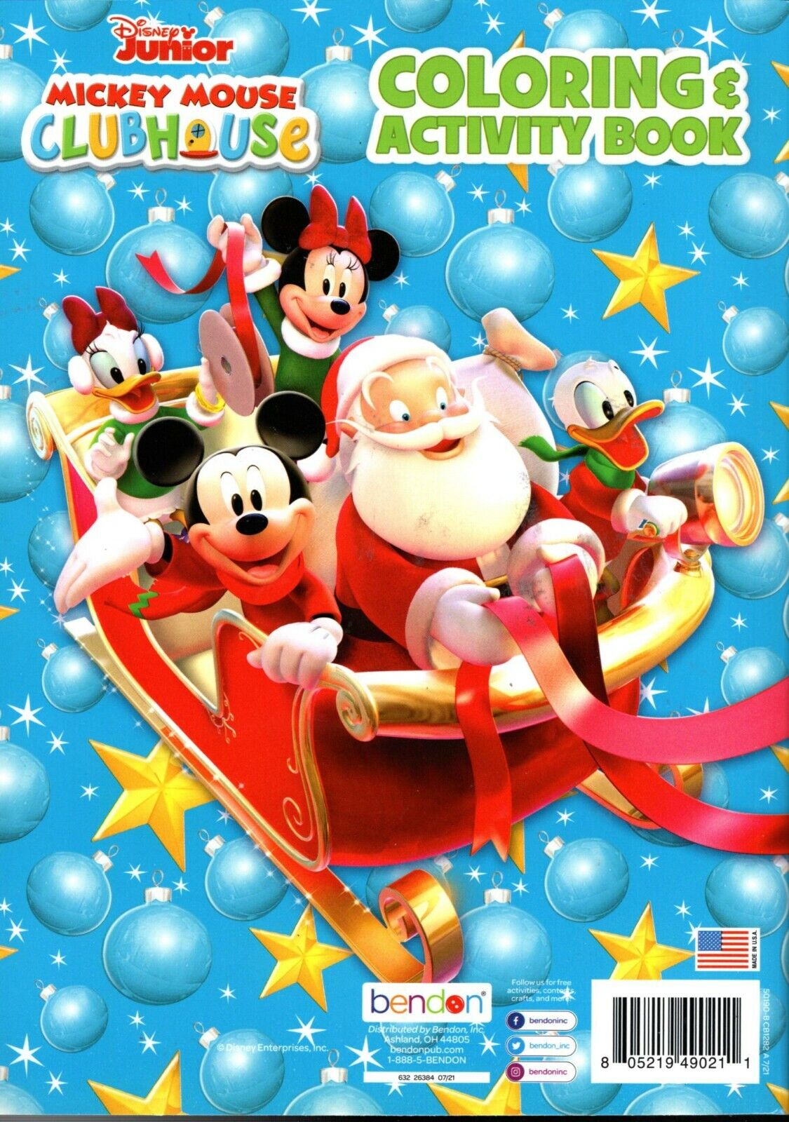 Disney Junior Mickey - Christmas Edition Holiday - Jumbo Coloring Book