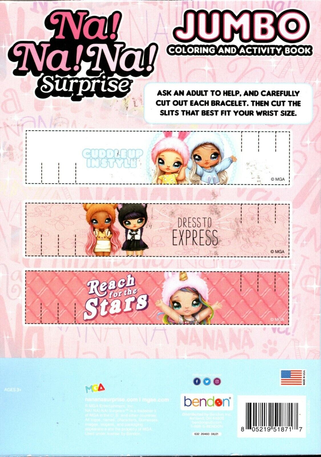 Na! Na! NA! Surprise - Jumbo Coloring & Activity Book - Share the Cheer