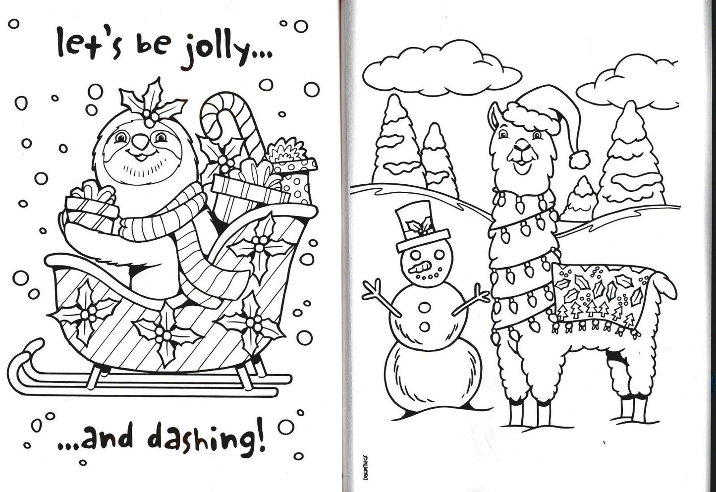Coloring and Activity Book ~ Beary Cool Fun & Frosty Fun! (Set of 2 Books)
